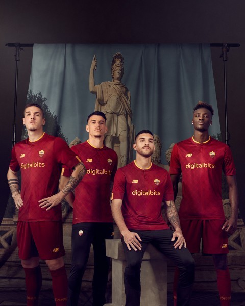 AS Roma Zaniolo 22 Matchtröja Hemma 2022-2023